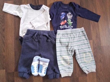 Balíček oblečení na kluka, 68–80