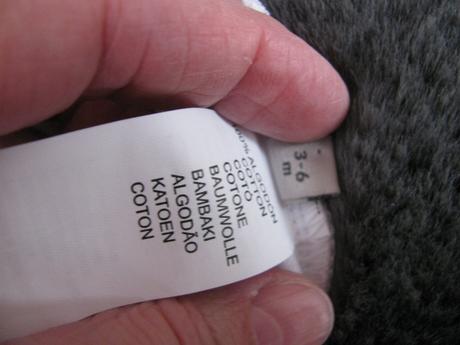 Kojenecká bavlněná čepička v.3-6 měs., house,68