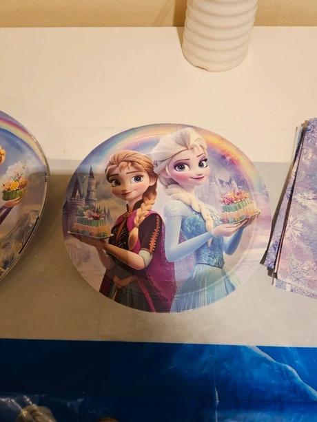 Narozeninová výzdoba ledové království, 