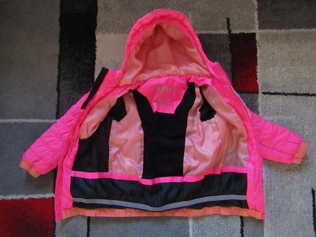 Zimní bunda pro holku zn.northville vel. 122/128, 122