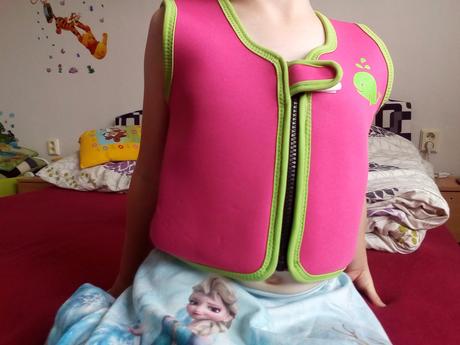 Dětská plavací vesta., 