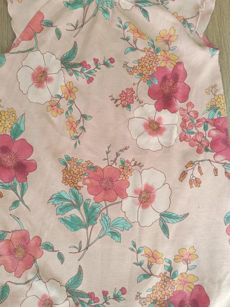 Letní overal s kvety 98 next, next,98