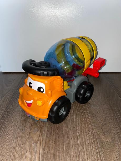 Plastové auto - míchačka mega bloks, 