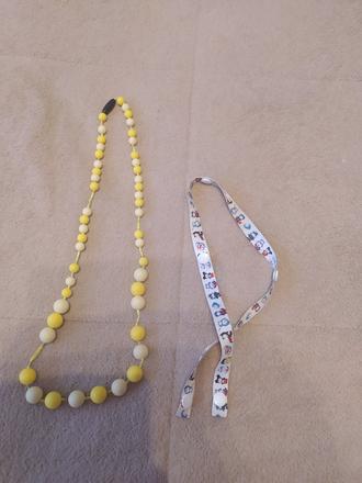 Kojící korále a šňůrka na hračky, 