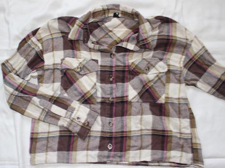 P02 dívčí krátká a široká flanelka, vel. xs, xs