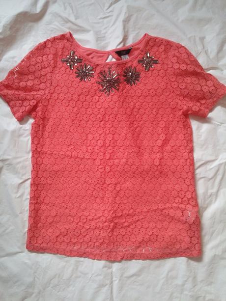 Krajkové dámské slavnostní tričko, f&f,38