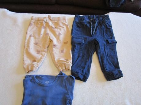 Sada 3 ks - chlapecké vel. 74, cena celkem, 68–80