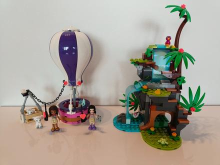 Lego - balónem na záchranu tygrů,