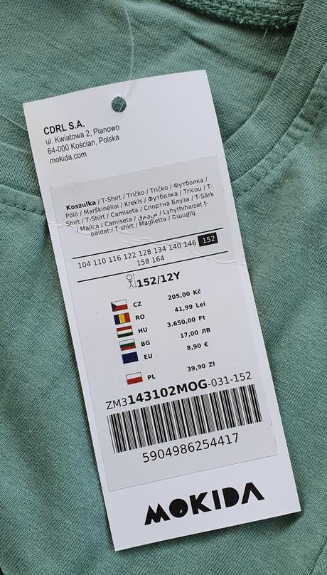 Mikina mokida, vel. 152, 152