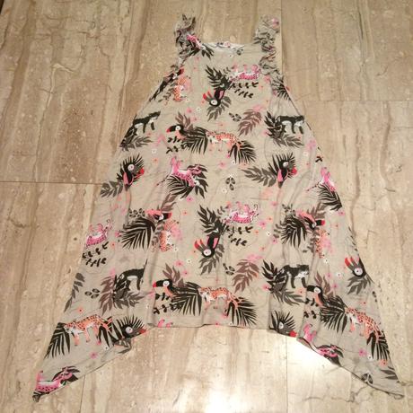 Lehoučké letní šaty se zvířátky zn. h&m, h&m,98