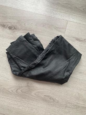 Krásné nové koženkové kalhoty velikost 38/m, 38 / m