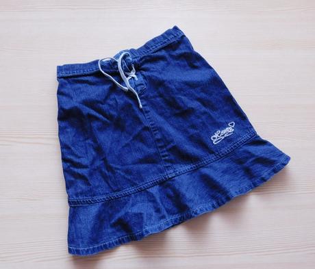 Riflová sukýnka vel.110/116, 116