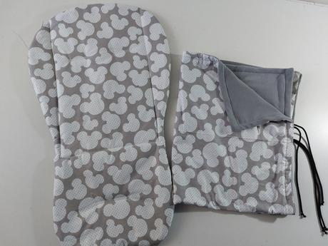 Bavlněný set do kočárku deka + vložka, 