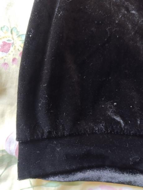 Sametová tunika s rolákem, c&a,110