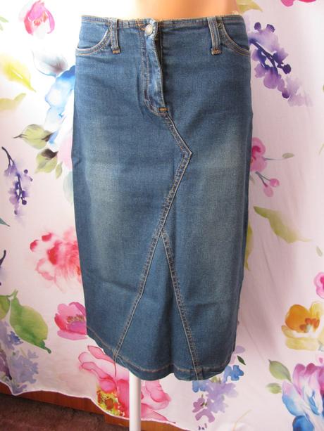 Dámská pružná džínová sukně, terranova,m