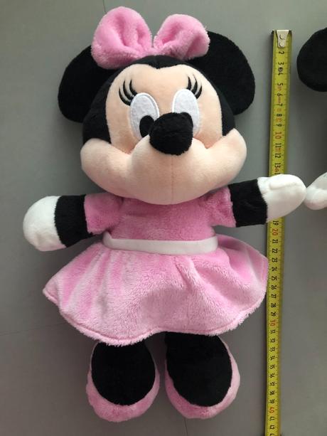 Myška minnie 35cm myšák mickey 20cm plyš látková, 