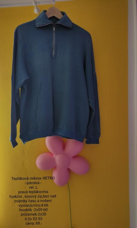 Mikina-retro,vel.l, l