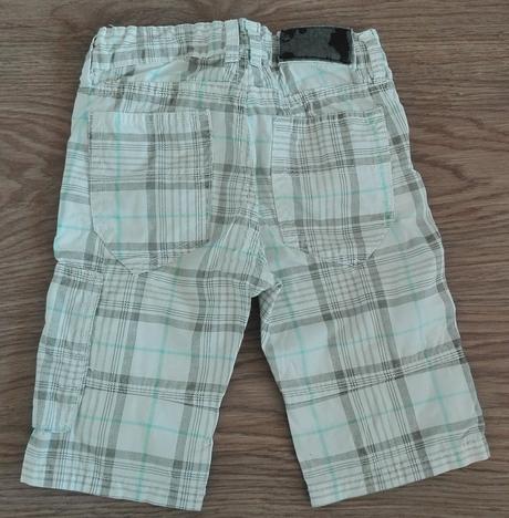 Plátěné kraťásky, h&m,98
