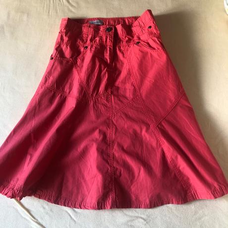 Oranzova sukne c&a 34 strih do a, clockhouse,34