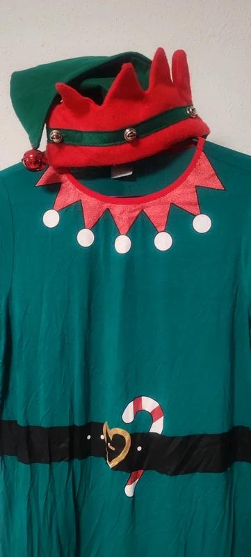 Vánočním šaty elf, m