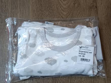 Nový kojenecký set/komplet mráček,zn.esito,vel.68, esito,68