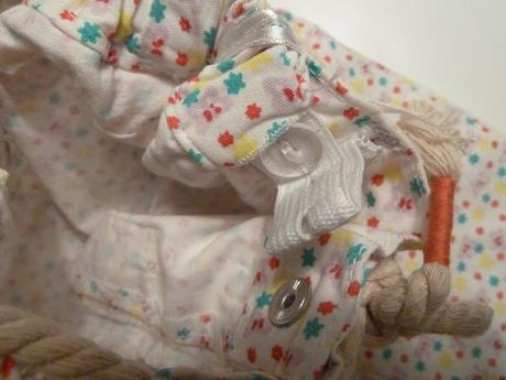 Pevnější plátěné rovné kalhoty s motýlky b, dopodopo,68