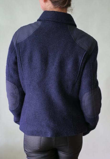 Přechodová vlněná bunda-kabát křivák esprit, xl, esprit,xl