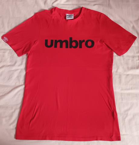Chlapecké triko červené krátký rukav umbro, umbro,s