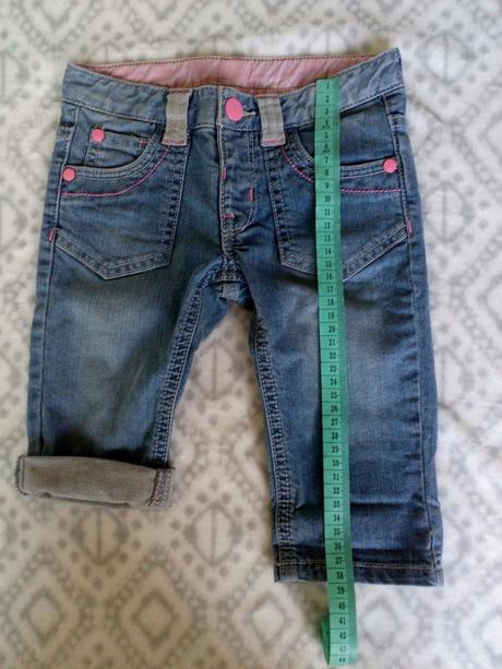 Džínové bermudy pro holky, nové, mothercare,104