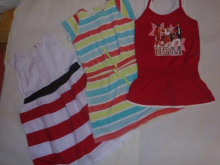 Šaty 2ks 5/6l 110/116, marks & spencer,110