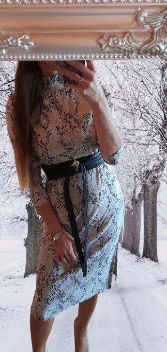 Elegantní úpletové midi šaty s rozparky, marks & spencer,xl