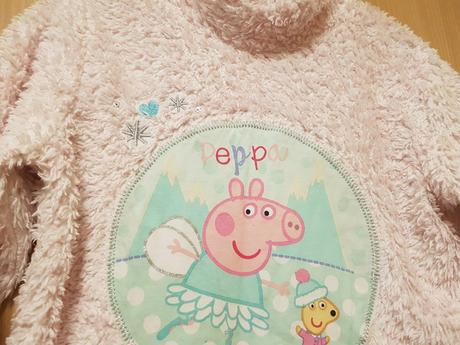 Fleesová mikina peppa pig značky tu, vel. 4-5 let., tu,104