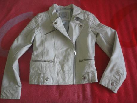 Koženková bunda, bundička c+a, vel. 134/140, c&a,140