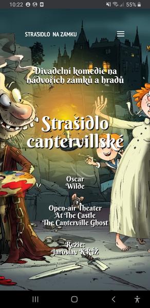 Daruji lístky na dnešní divadlo na hradě Ostravsko.