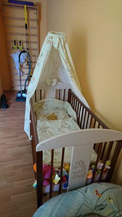 Postýlka s vybavením, šířka (cm): 70,délka (cm): 120