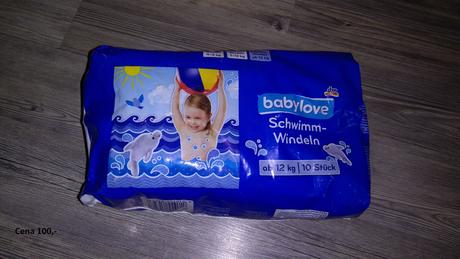 Plenky do vody, babylove,7 kg - 18 kg