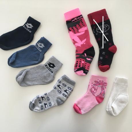 Dětské zimní ponožky a podkolenky (3 - 6 let), 