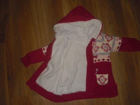 Vzorovaný svetřík s kapucí, young dimension,86