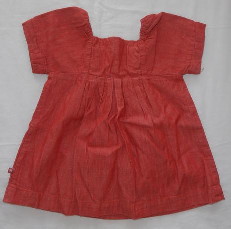 P235. riflové šatičky se spodničkou 6 měsíců, sergent major,68