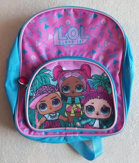 Dětský batoh, batůžek, s motivem panenek lol, 
