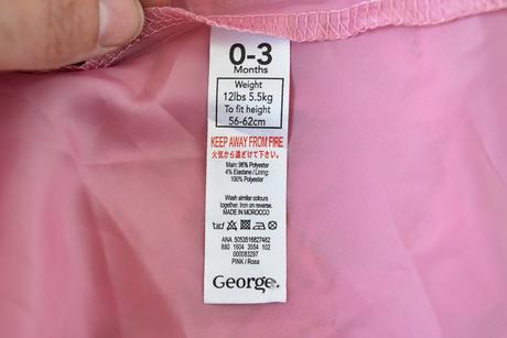 Šaty vel. 0 - 3 m, george,62