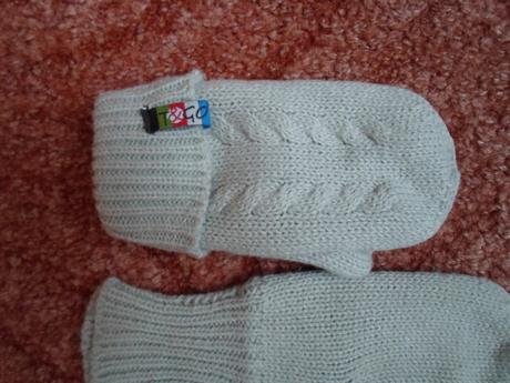 Béžové rukavice rukavičky palčáky, t&go,122