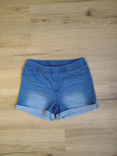 Dívčí kraťasy 158 vzhled rifloviny, 158