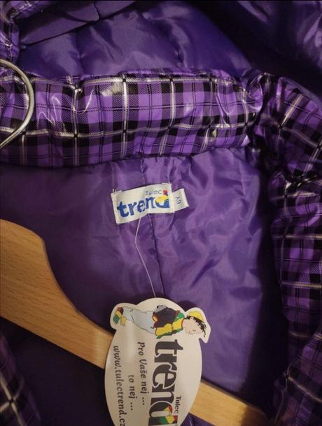 Dívčí bunda vel. 116/122, tulec trend,116