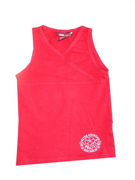 Tílko, tričko bez rukávu vel. 116 - 01)--, h&m,116
