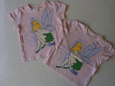 2x tričko, disney,92