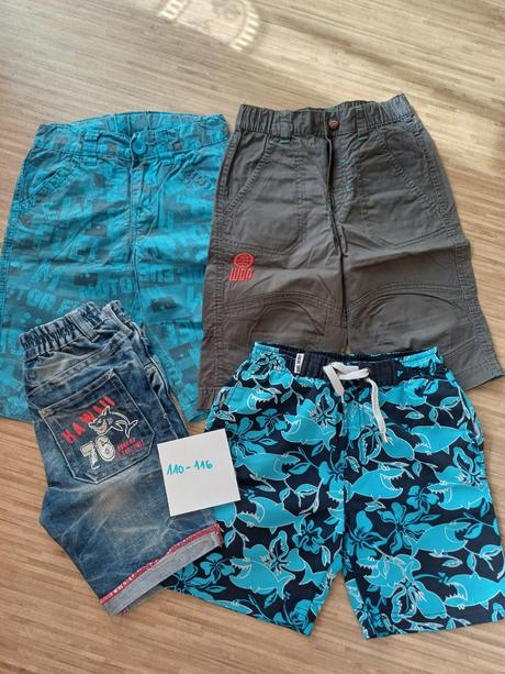 Kraťasy set vel.110-116, 110