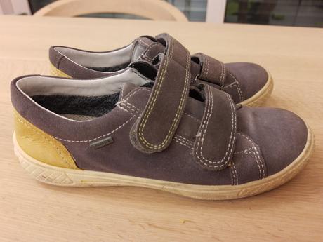 Kožené nízké boty superfit goretex, superfit,34