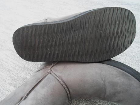Šedé boty kozačky sněhule, graceland,37