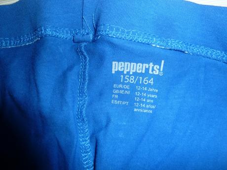 Jednobarevné nenošené legíny, pepperts,158